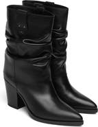 NeroGiardini Slouchy Leather Western Boot