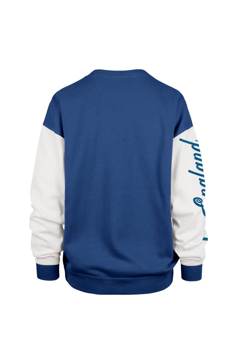 '47 Women's '47 Navy New England Patriots Double Header Rise Andie Pullover Sweatshirt, Alternate, color, Navy