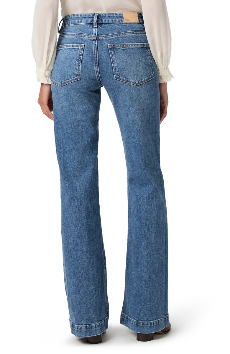 PAIGE Leenah High Waist Wide Leg Jeans, Alternate, color, Coventry