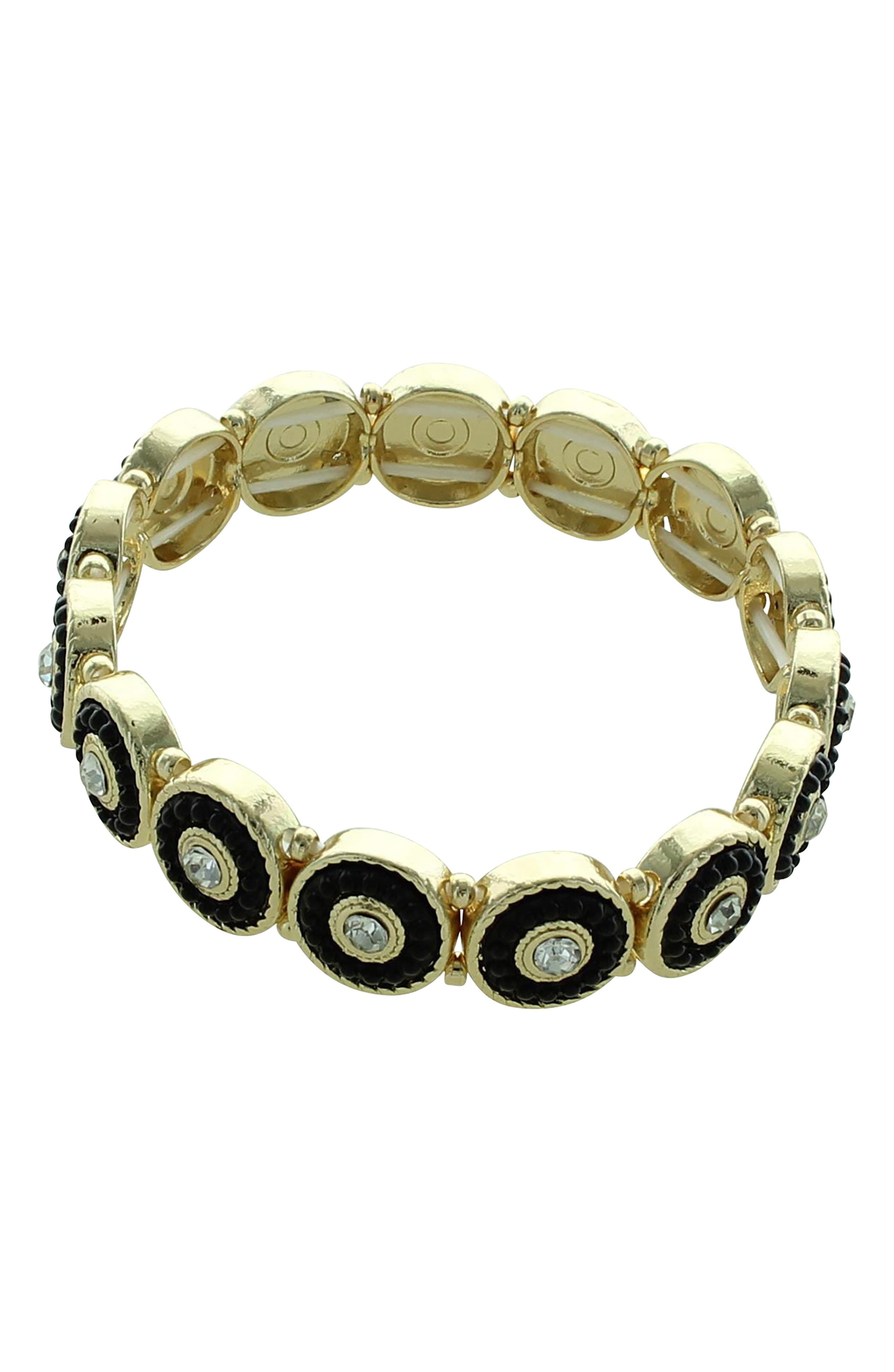 OLIVIA WELLES Full Circle Stretch Bracelet