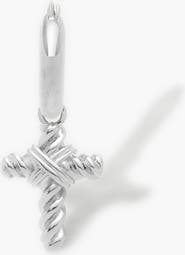 YOJ Spiro Hoop Single Maxi Earring in Silver