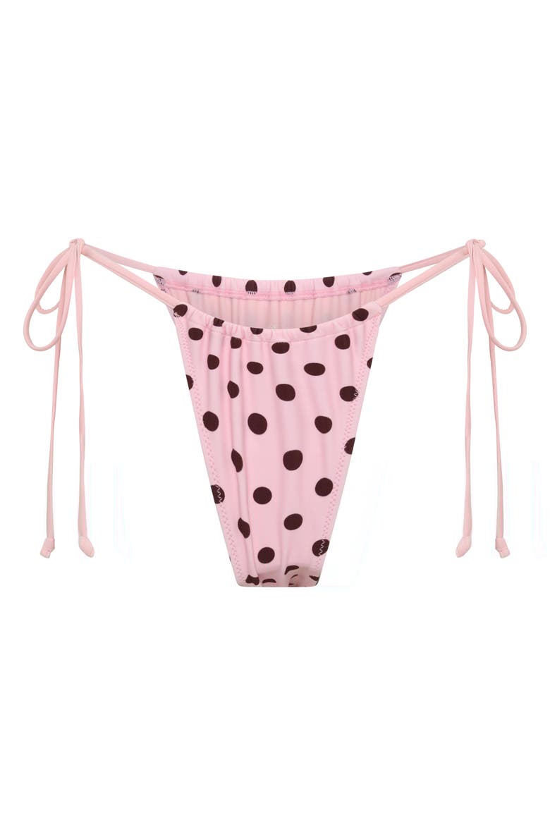 Rio Swim Bottom, Main, color, Pink Polka