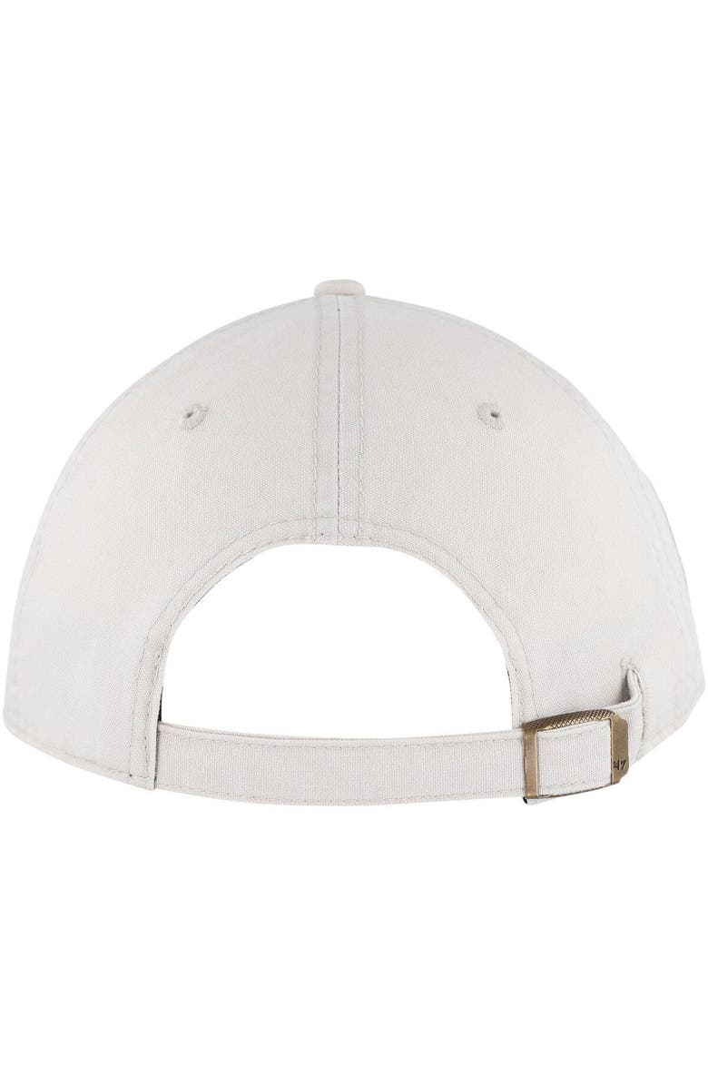 '47 Men's '47 Cream Indianapolis Colts Crossroad MVP Adjustable Hat, Alternate, color, 