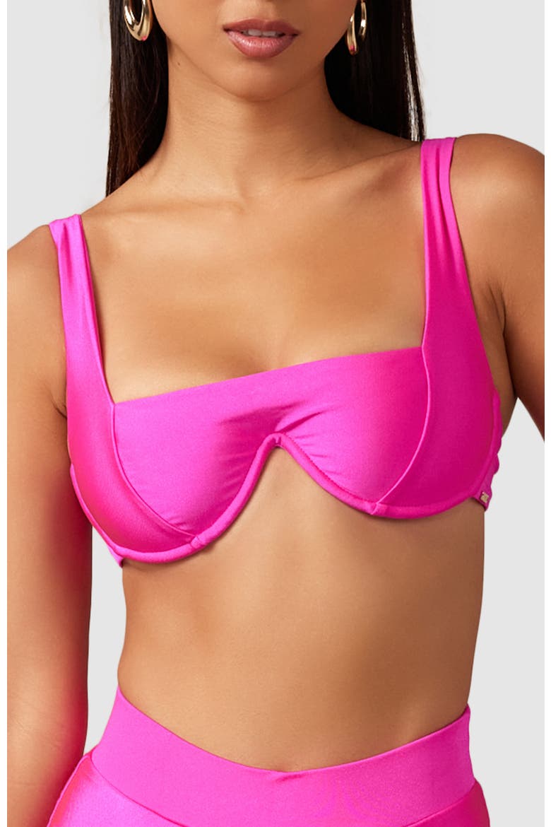 Chance Bikini Top, Main, color, Magenta