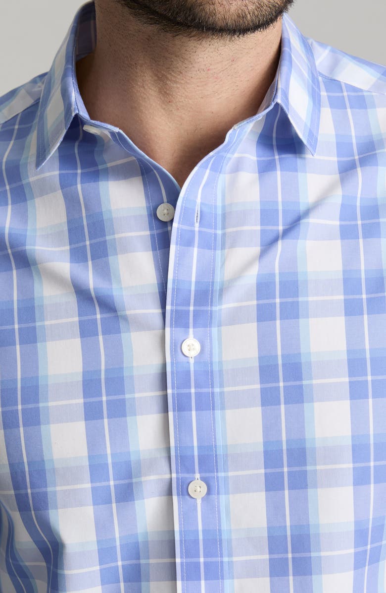 UNTUCKit Gillingham Plaid Wrinkle Free Cotton Button-Up Shirt, Alternate, color, 