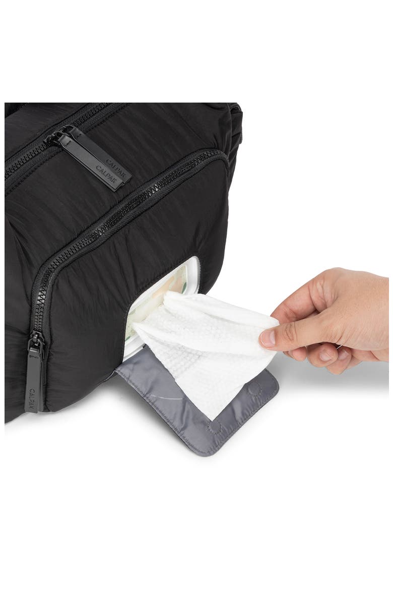 Diaper Crossbody Bag, Alternate, color, BLACK