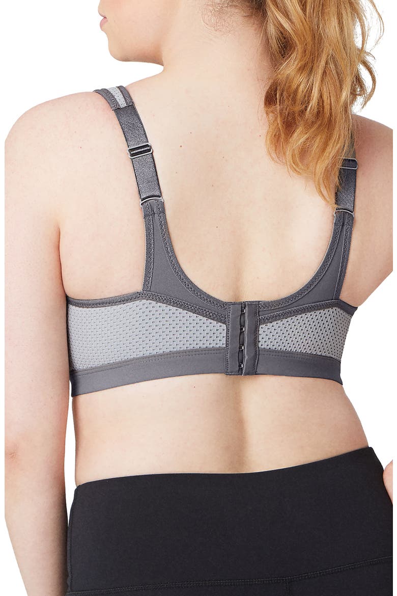 High Impact Seamless Underwire Sports Bra, Alternate, color, GREY
