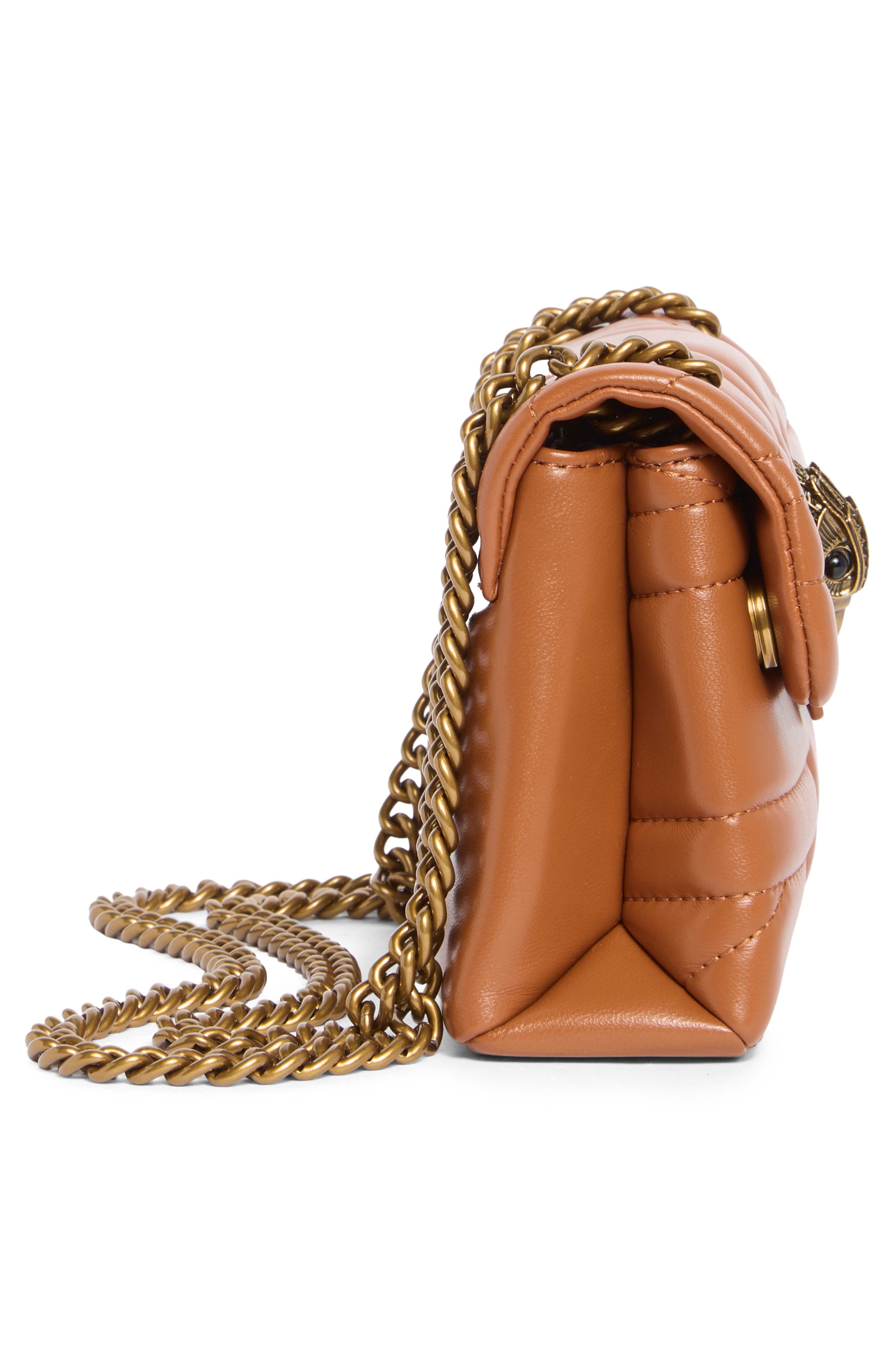 Kurt Geiger London Mini Union Jack Crossbody Bag, Alternate, color, Light/ Pastel Brown