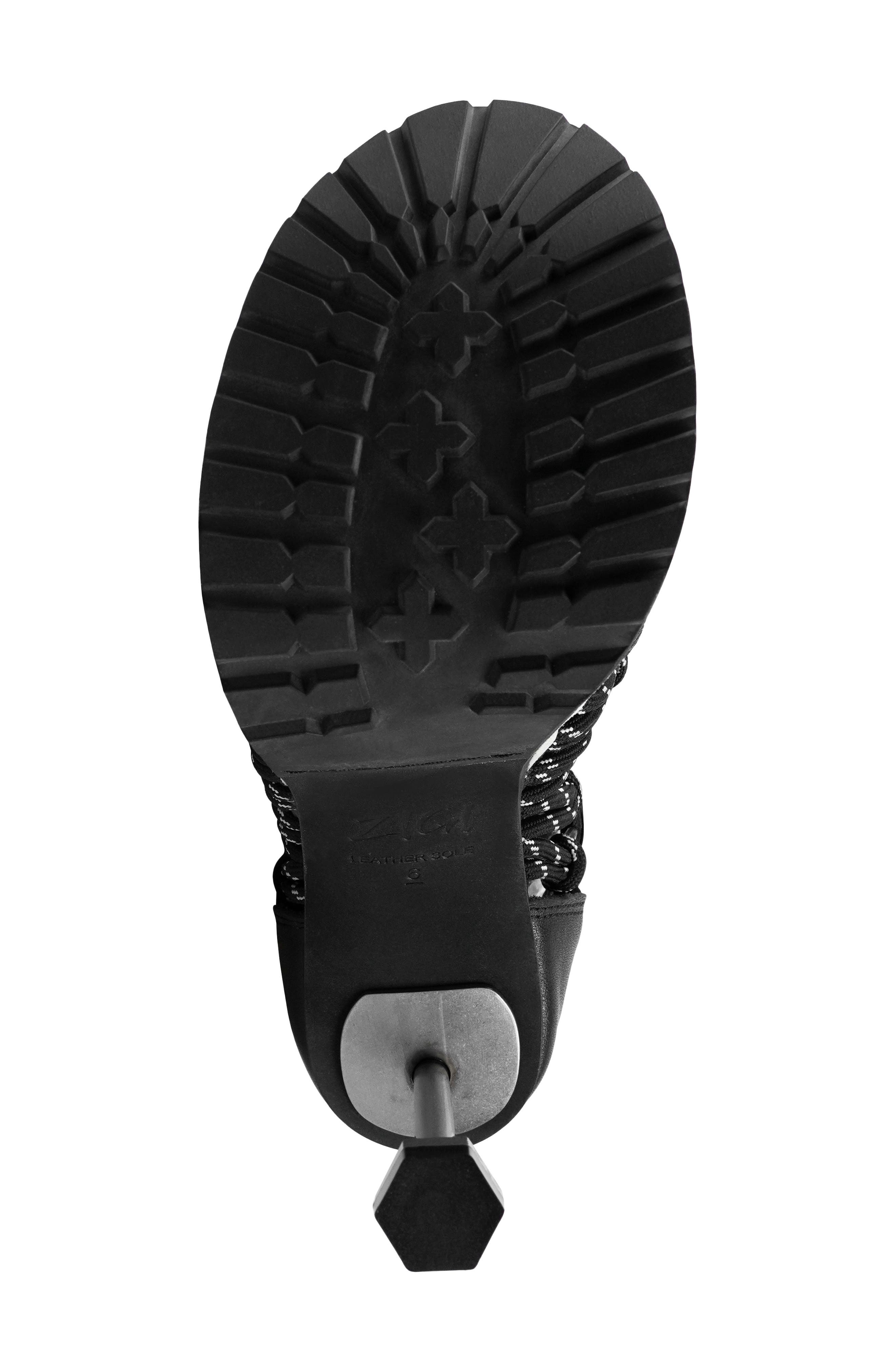 ZIGI Ripped Platform Boot, Alternate, color, Black