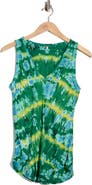 Young, Fabulous & Broke The Harlow Tie Dye Satin Tank