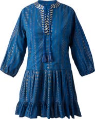 Miraclesuit® Metallic Jacquard Cover-Up Dress