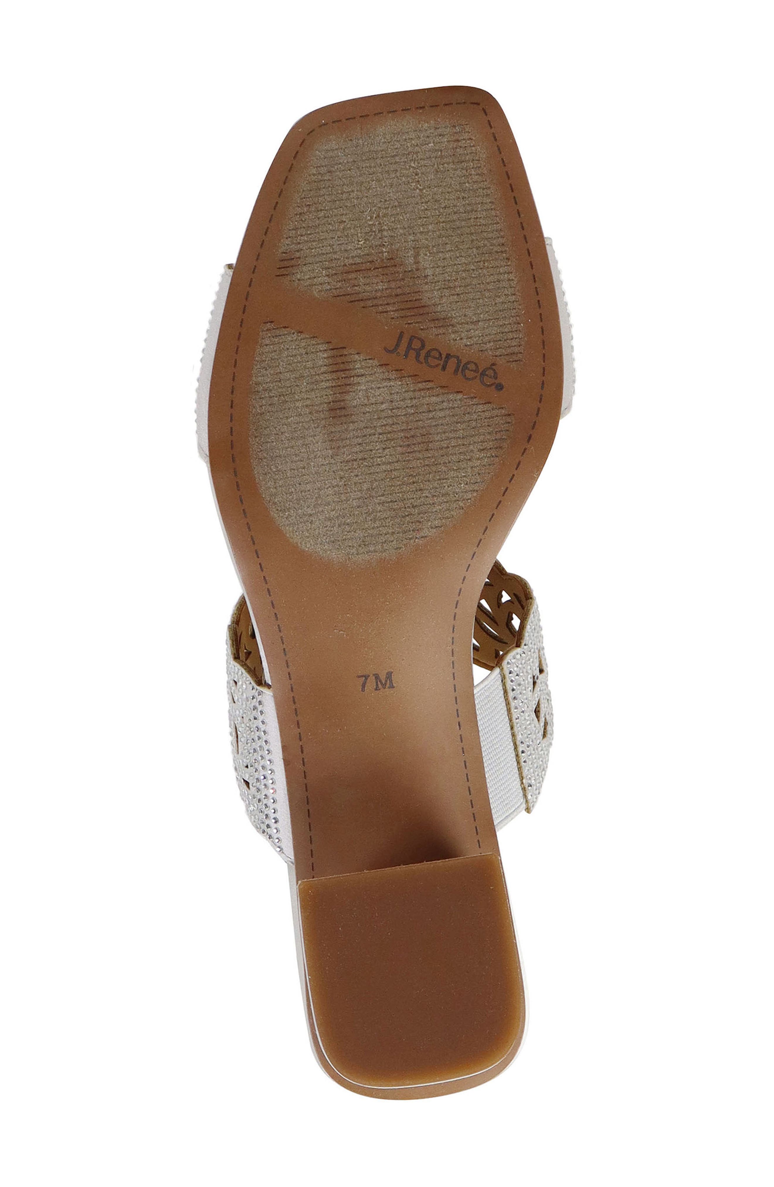 J. Reneé Keetana Sandal, Alternate, color, Silver