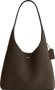 COACH Brooklyn 28 Suede Shoulder Bag