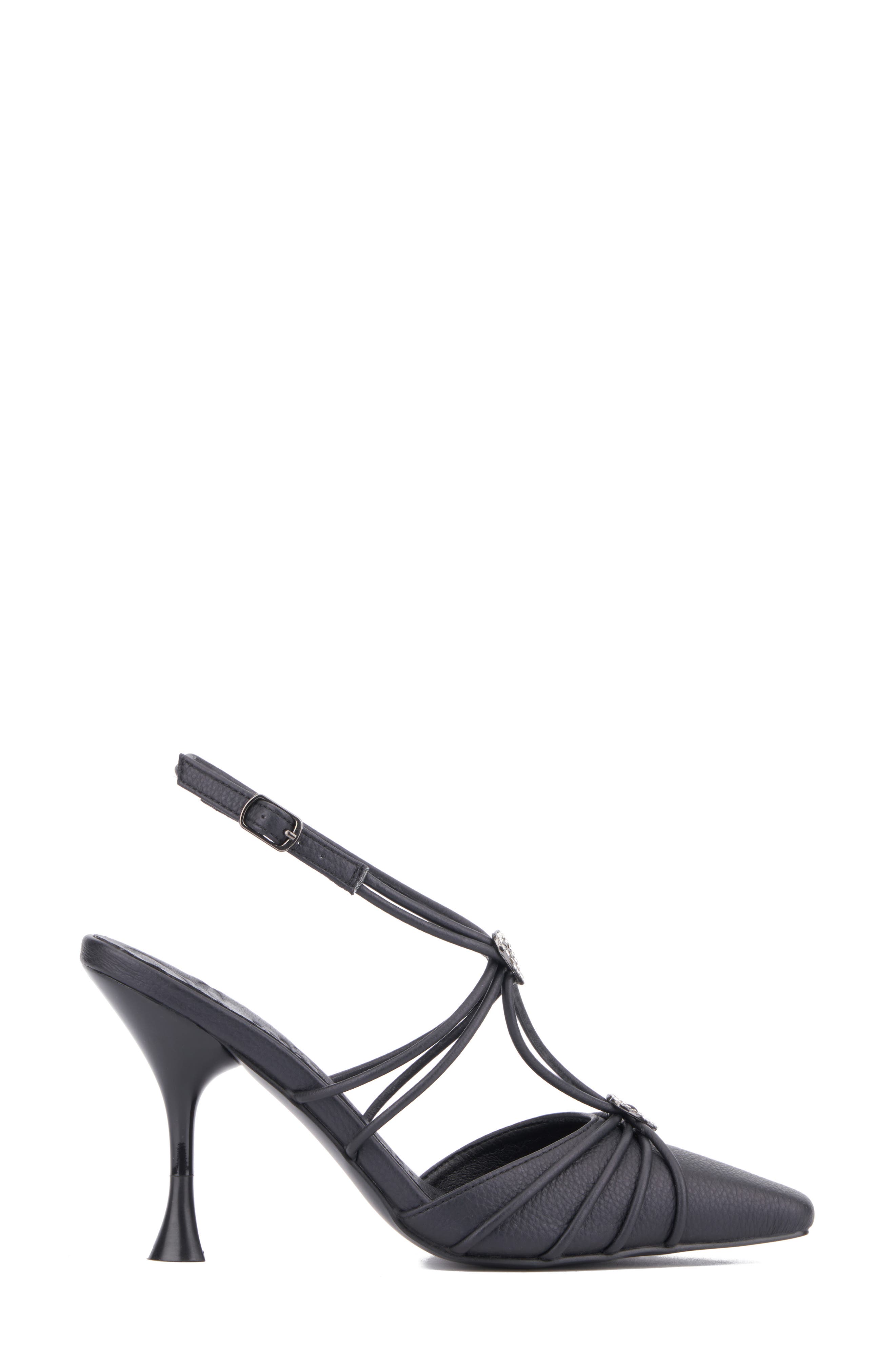 OLIVIA MILLER Celestial Pointed Toe Pump, Alternate, color, Black