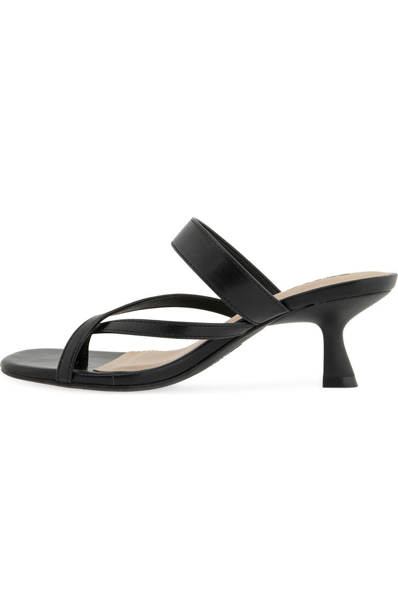 Esprit Elian Toe Loop Sandal, Alternate, color, Black Pu