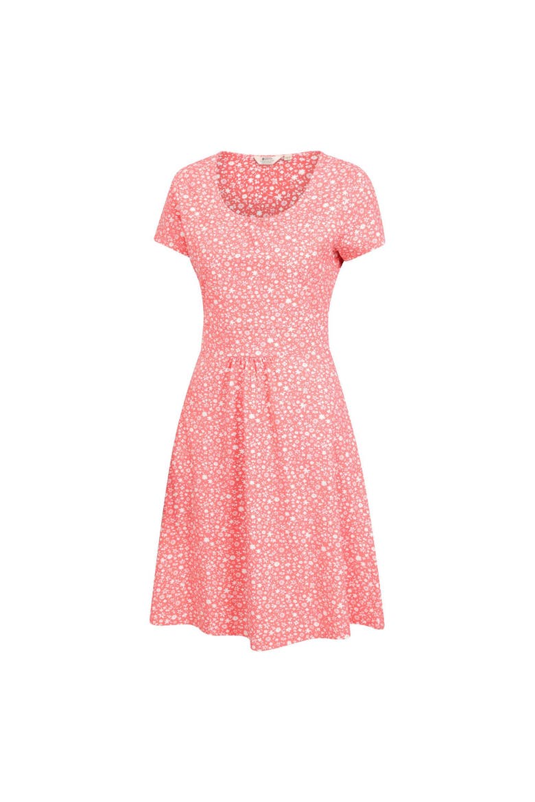 Orchid All-Over Print UV Protection Dress, Alternate, color, Red