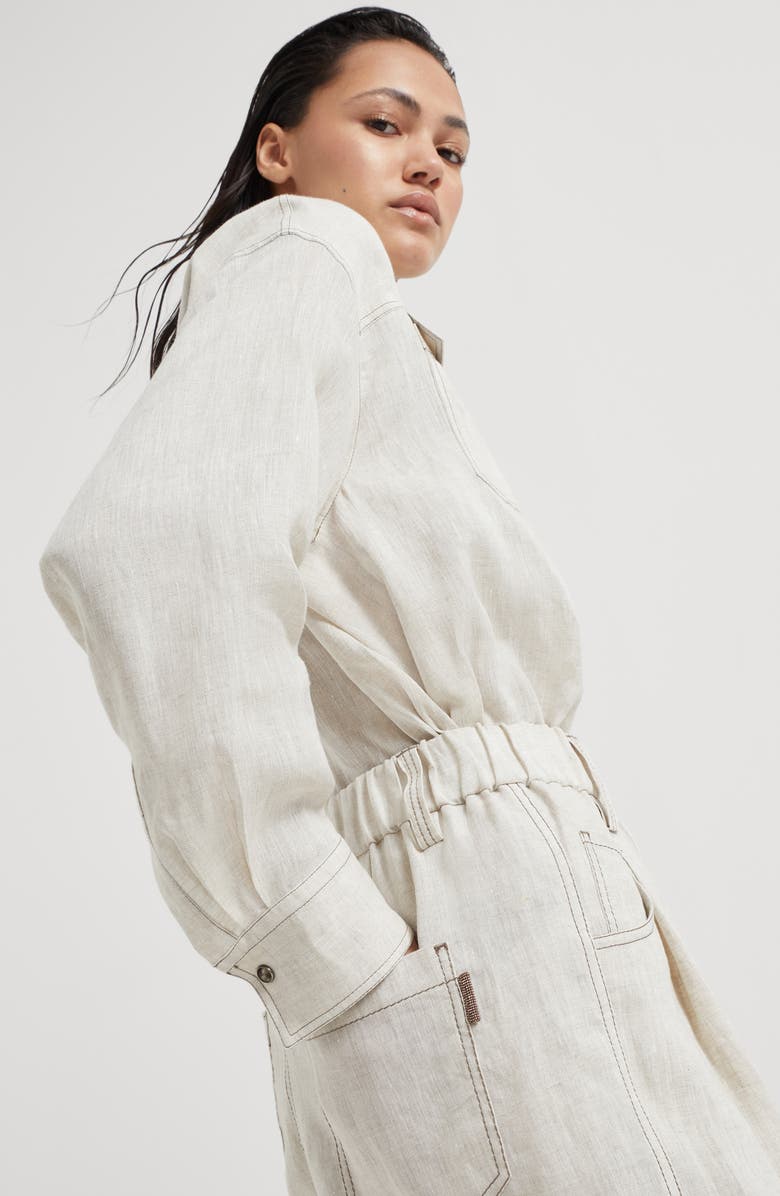 Brunello Cucinelli Five-pocket shorts, Alternate, color,