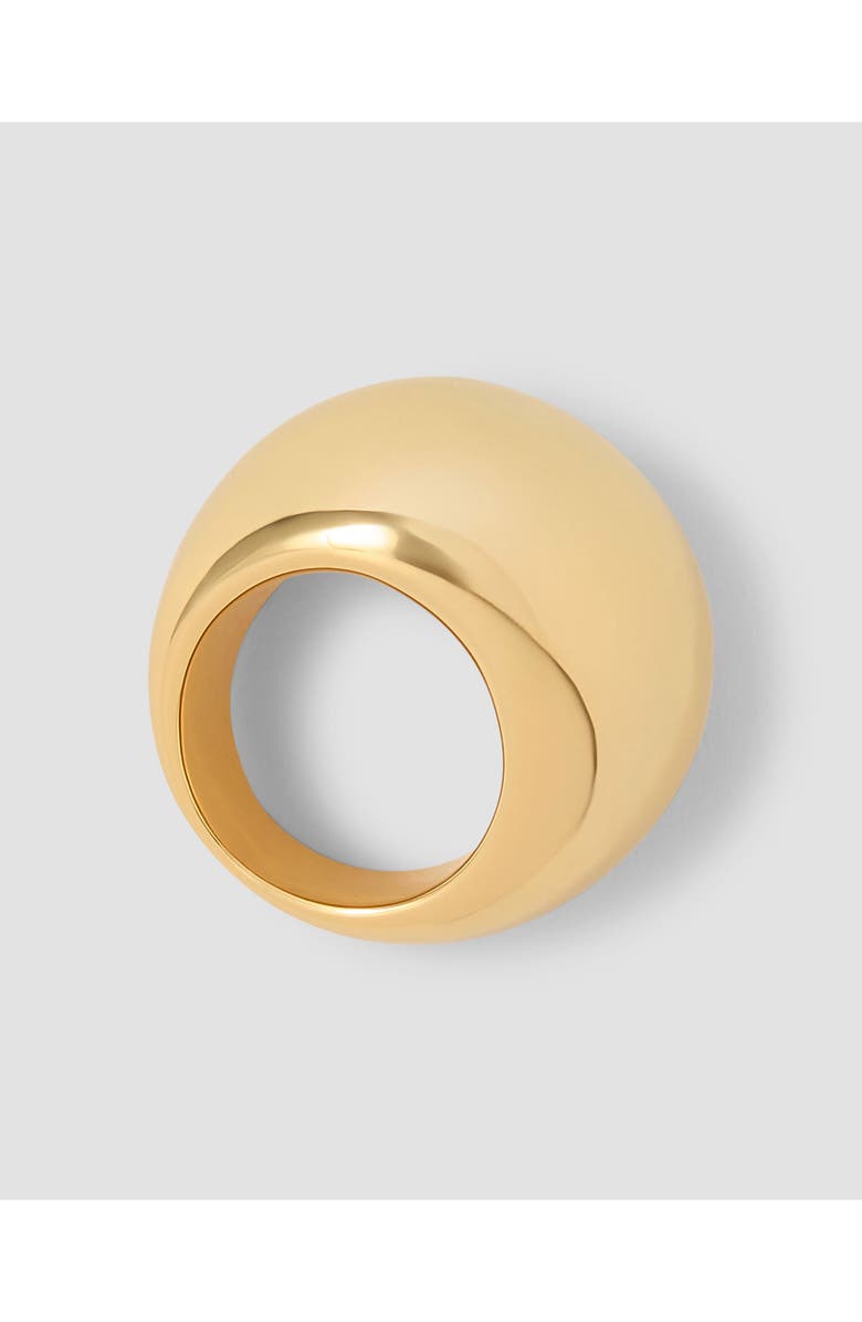 Jennifer Fisher Dylan Dome Ring, Alternate, color, Yellow Gold