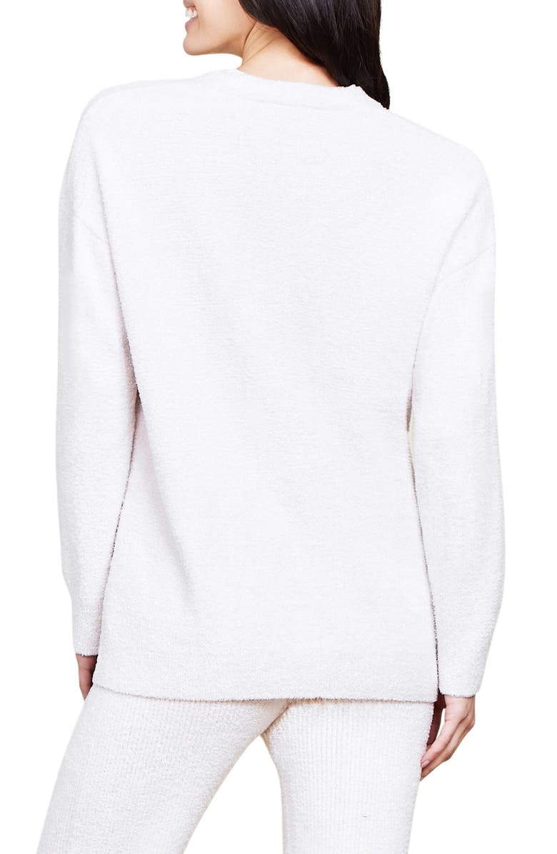 Barefoot Dreams<sup>®</sup> CozyChic Lite<sup>®</sup> Contrast Rib Pocket Cardigan, Alternate, color, 