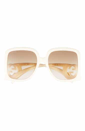 58mm Square Sunglasses