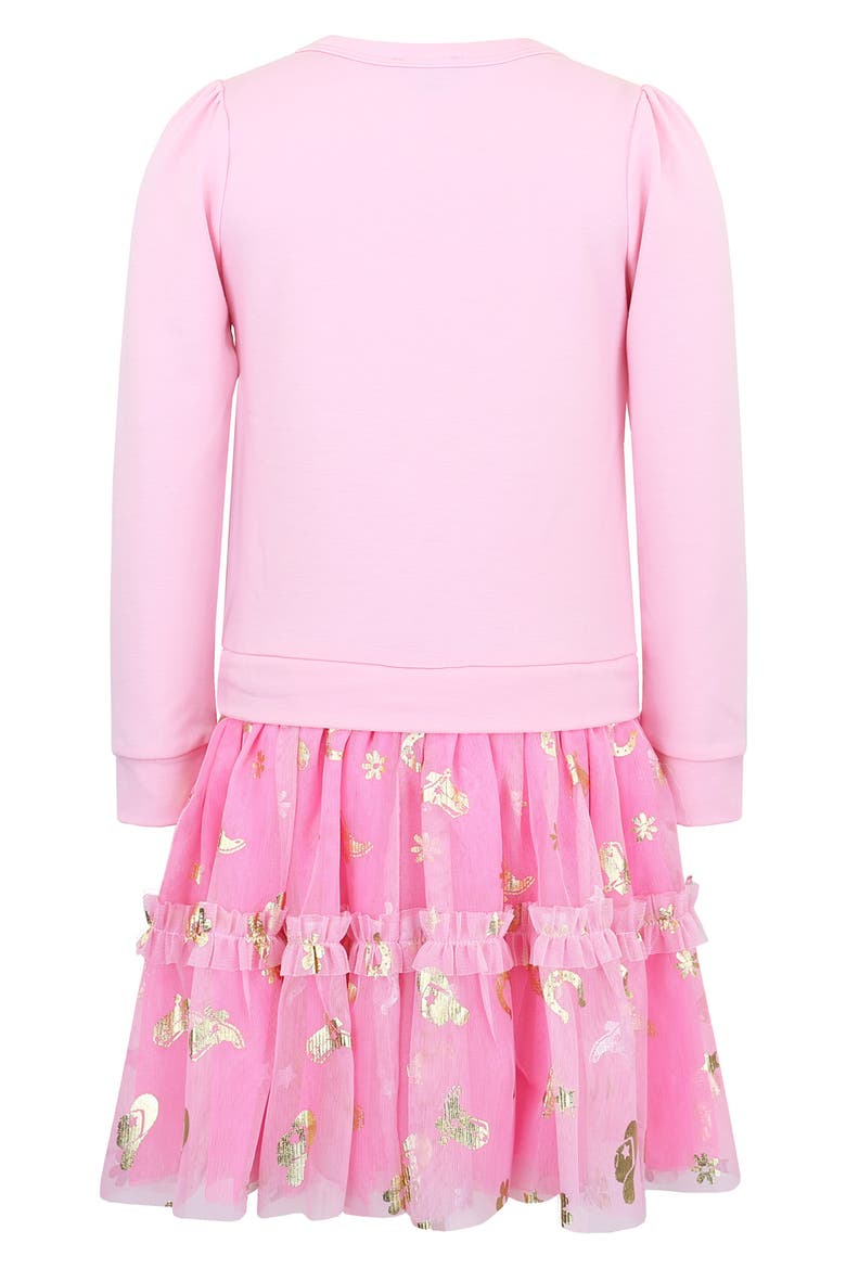 Kids' Western Tutu Dress, Alternate, color, PINK