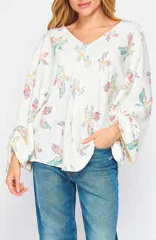 BLUEGREY Rainbow Eagle Tie Top