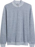 Peter Millar Crown Crafted Barlow Merino Wool Blend Quarter Zip Sweater