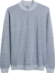 Peter Millar Crown Crafted Barlow Merino Wool Blend Quarter Zip Sweater