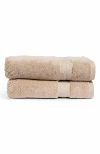 NORDSTROM RACK Zero Twist 2-Pack Cotton Bath Towels