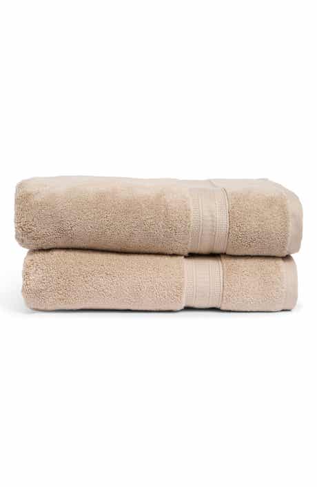NORDSTROM RACK Zero Twist 2-Pack Cotton Bath Towels