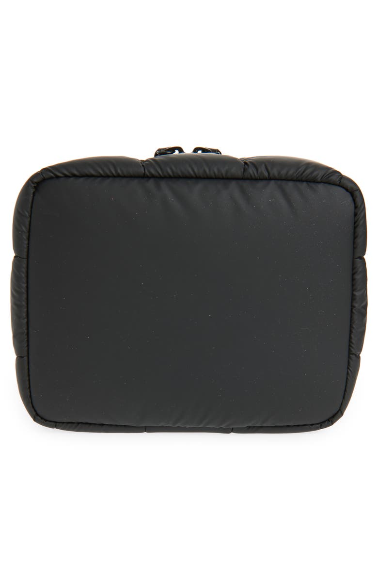 VeeCollective Porter Recycled Nylon Vanity Case, Alternate, color, Matt Black