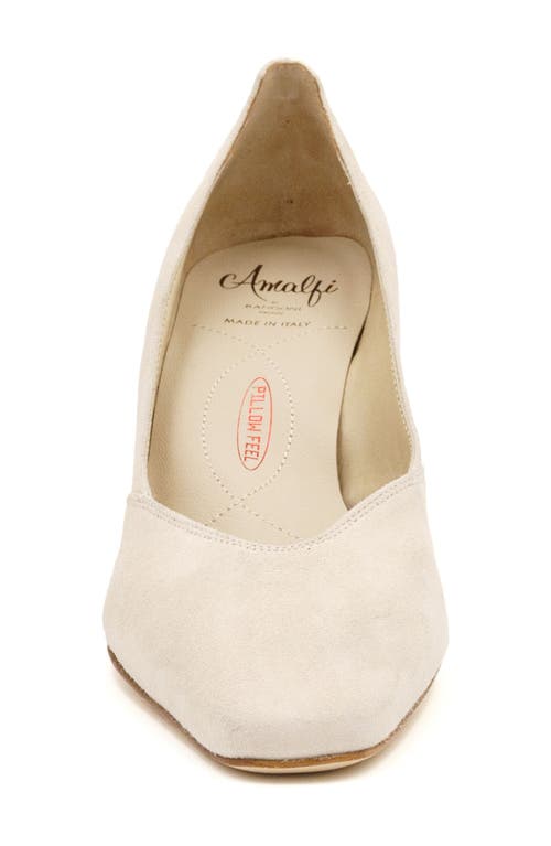 Amalfi By Rangoni Festa Pump In Ivory Cashmere