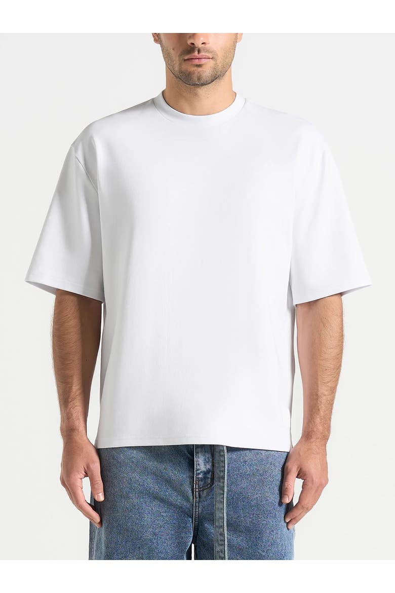 Relaxed Fit Cotton T-Shirt, Alternate, color, White