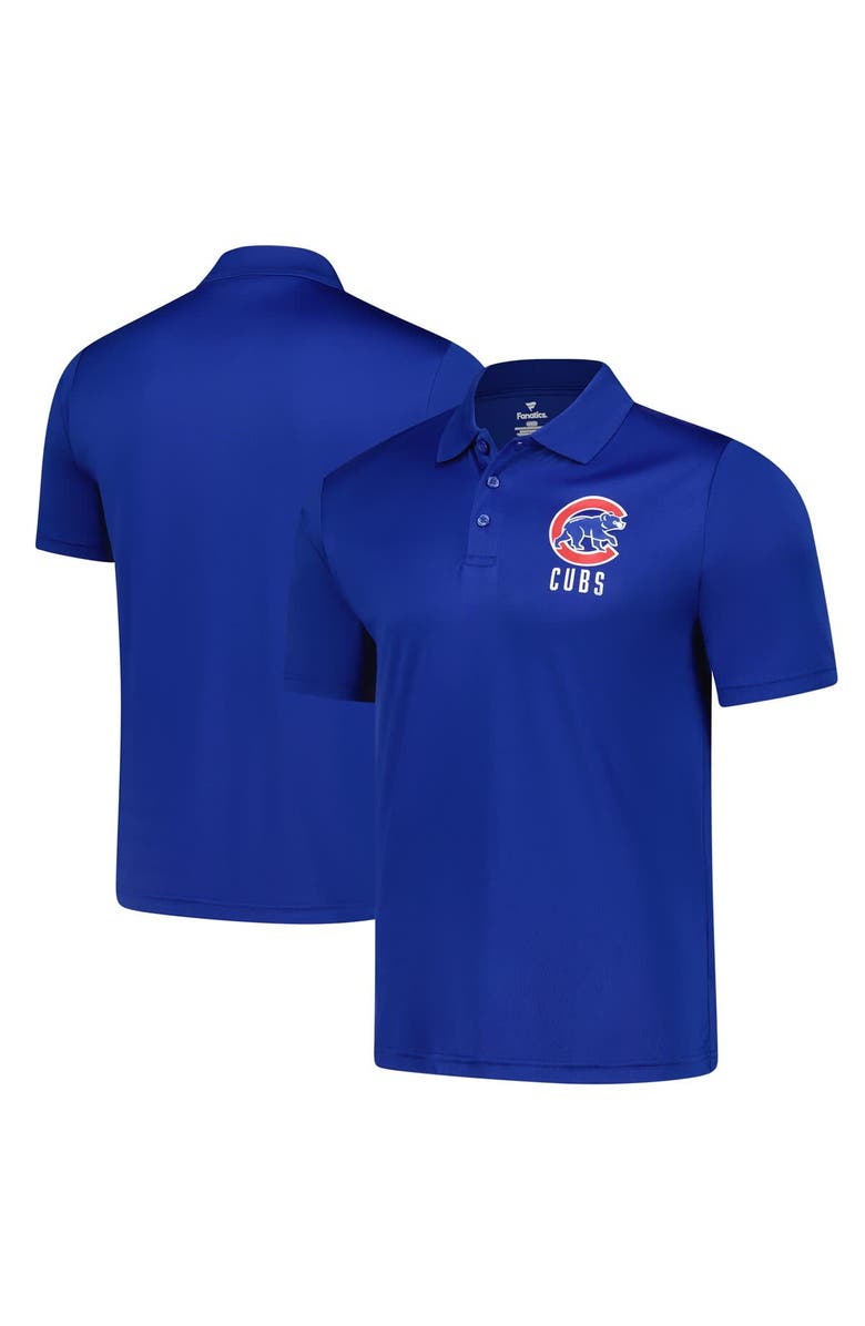 FANATICS Men's Fanatics Royal Chicago Cubs Team Logo Polo, Main, color, Royal