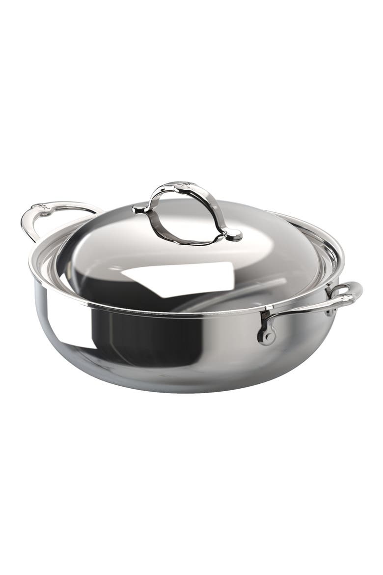 ProBond® Luxe Professional Clad Stainless Steel 5-Quart Dutch Oven, Main, color, NO COLOR
