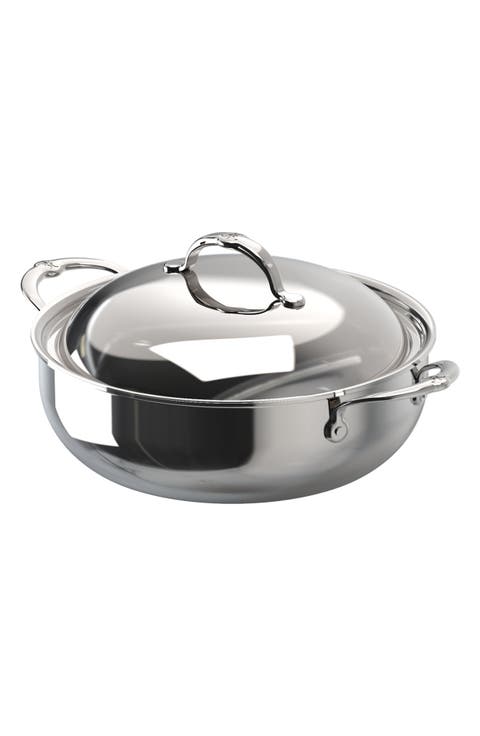 ProBond® Luxe Professional Clad Stainless Steel 5-Quart Dutch Oven