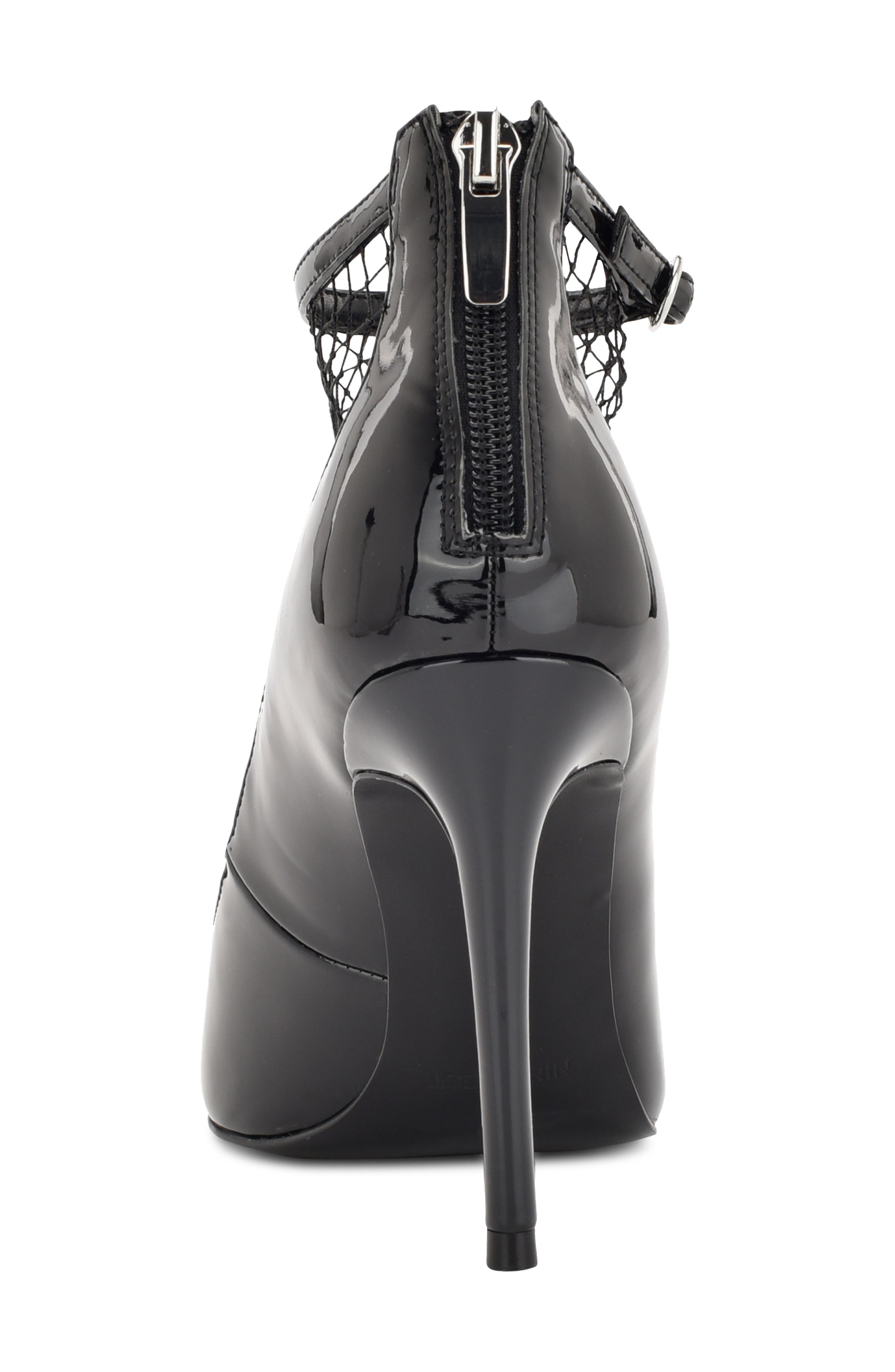 Nine West Fishnet Pointed Toe Pump, Alternate, color, 