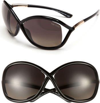 TOM FORD Whitney 64mm Oversize Polarized Sunglasses | Nordstrom TOM FORD Whitney 64mm Oversize Polarized Sunglasses | Nordstrom