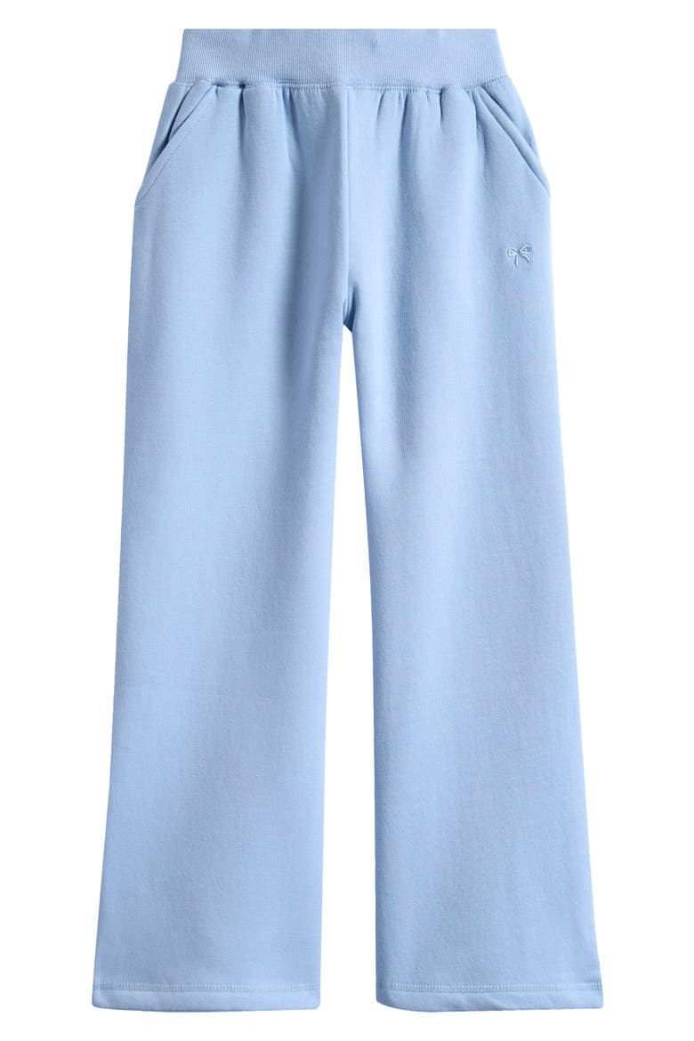 Kids' Wide Leg Weekend Pants, Main, color, POWDER BLUE