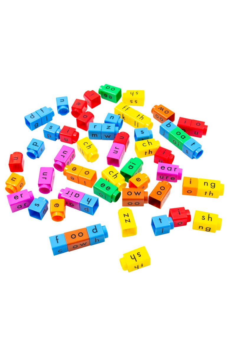 Junior Learning Rainbow Phonics Blox Set, Alternate, color, Multicolored
