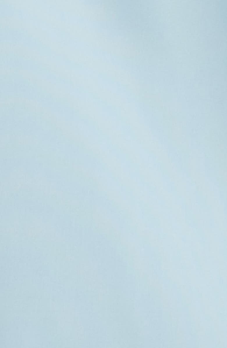 Via Spiga Water Resistant Packable Rain Jacket, Alternate, color, Sky Blue