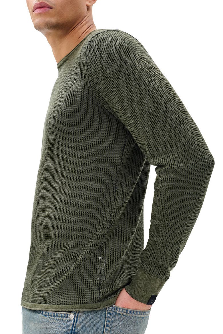 Gregory Crewneck Sweater, Alternate, color, DARK GREEN