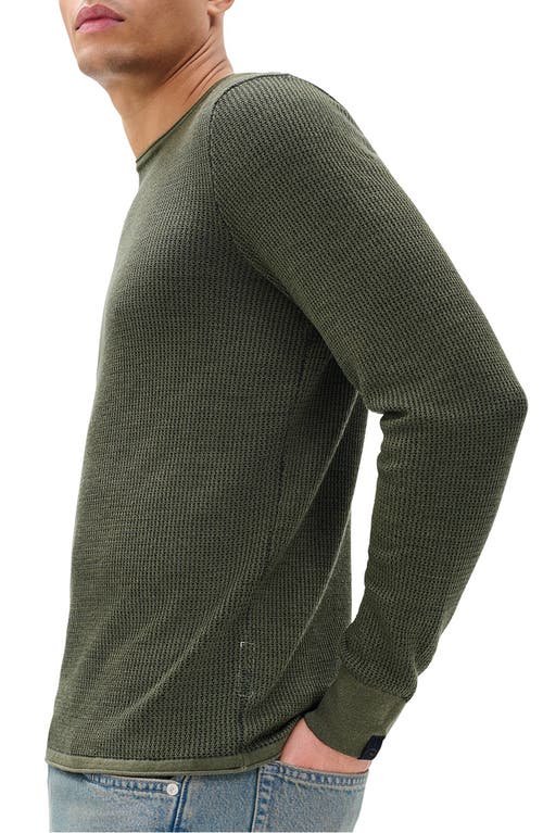 Rag & Bone Gregory Cashmere Crewneck Sweater In Green