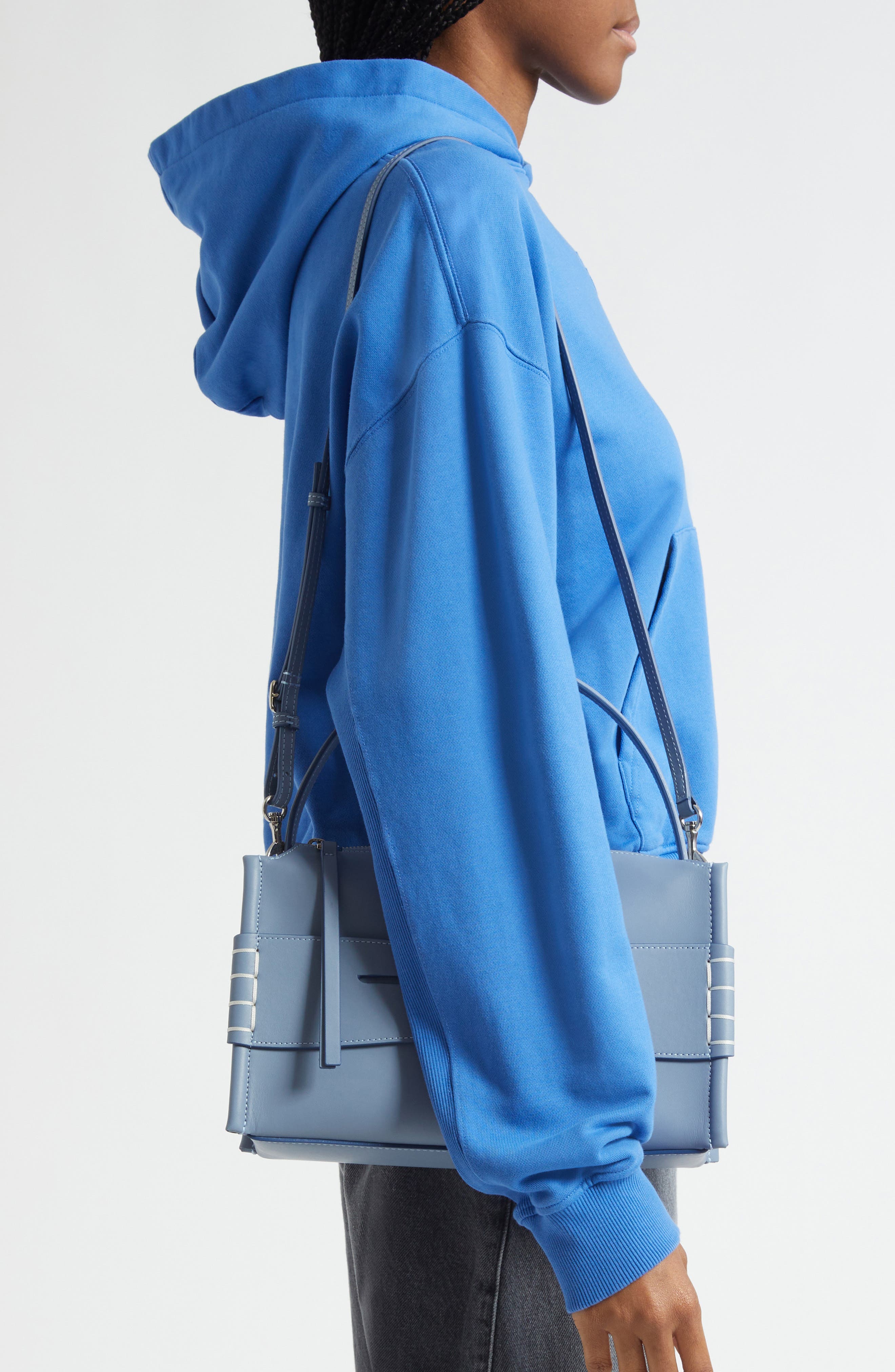 Loafer Leather Top Handle Bag - image 4