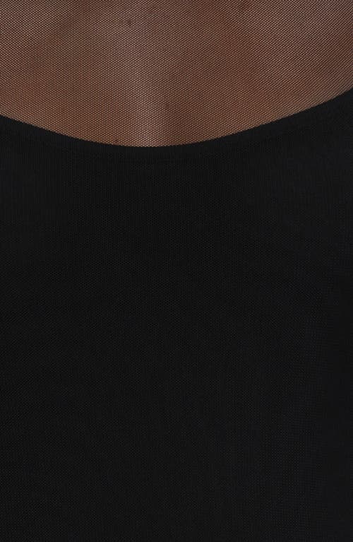 Petal And Pup Petal & Pup Charice Mock Neck Maxi Dress In Black