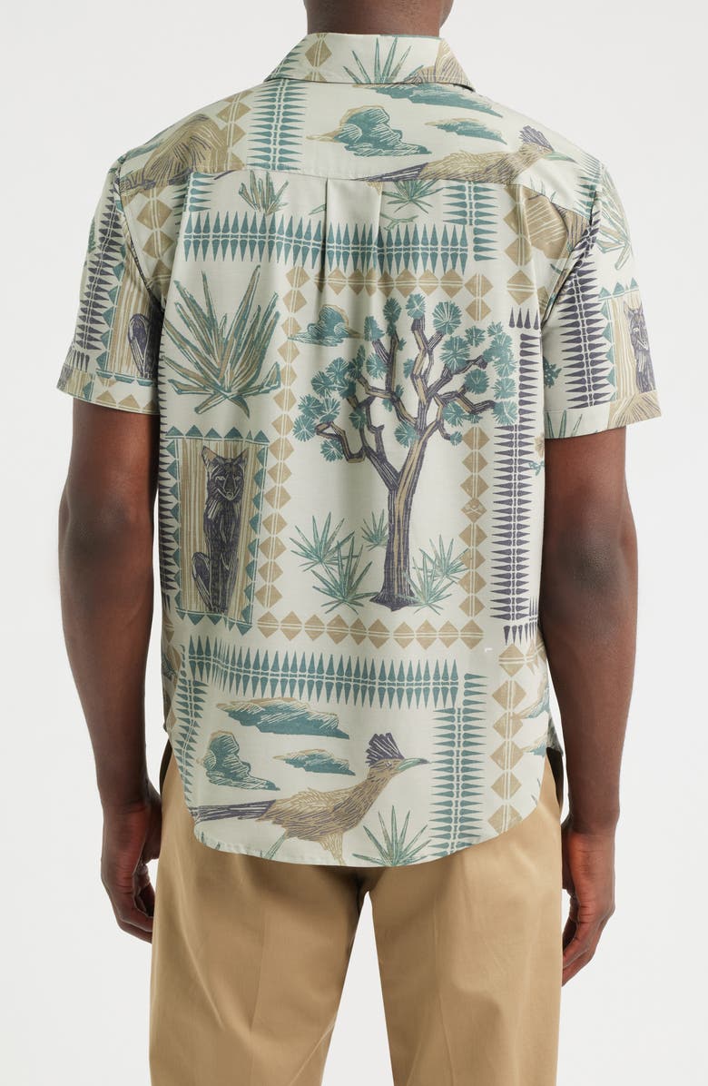 DARK SEAS Cottondale Button-Up Shirt, Alternate, color, Khaki