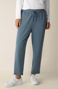 Eileen Fisher Terry Ankle Track Pants