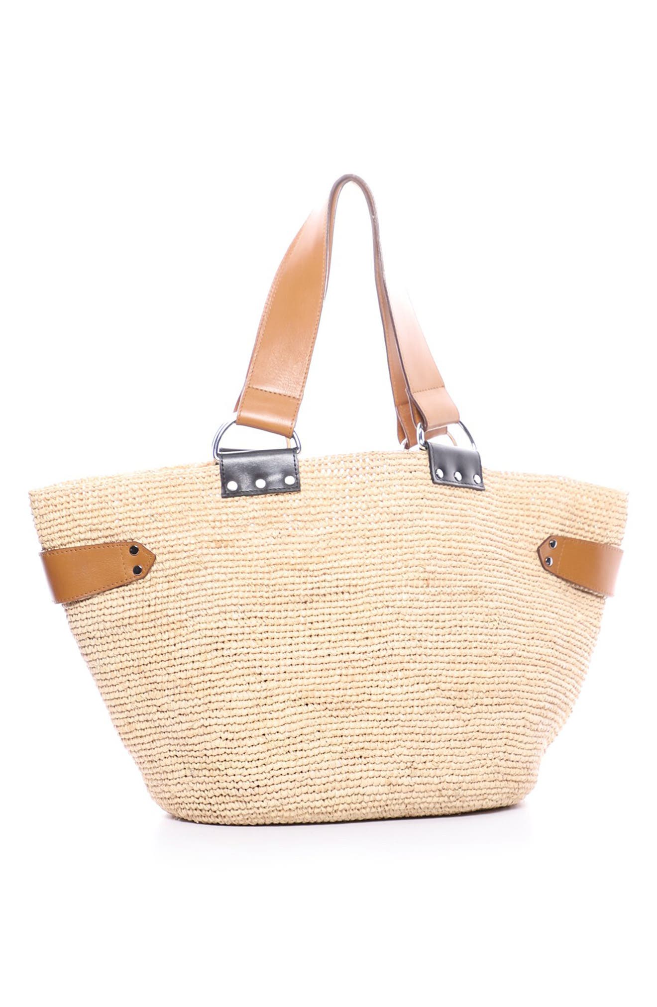 Isabel Marant Bahiba Straw Tote, Alternate, color, 