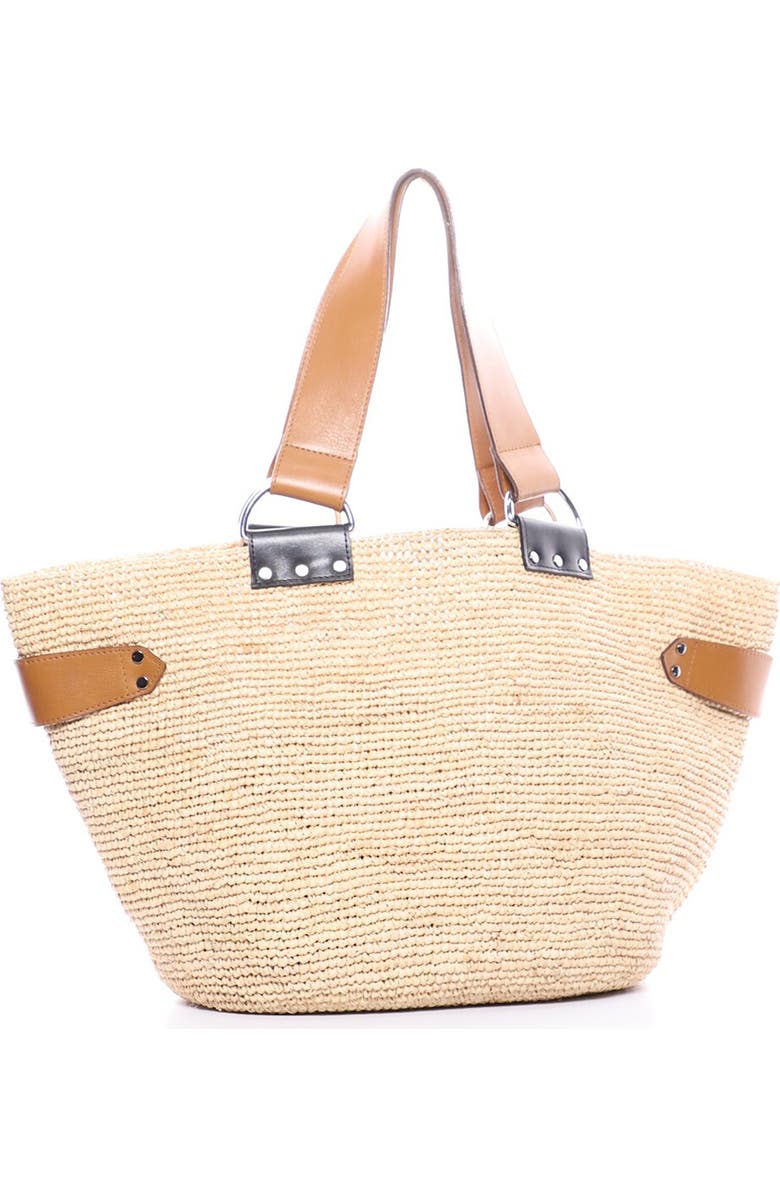 Isabel Marant Bahiba Straw Tote, Alternate, color,