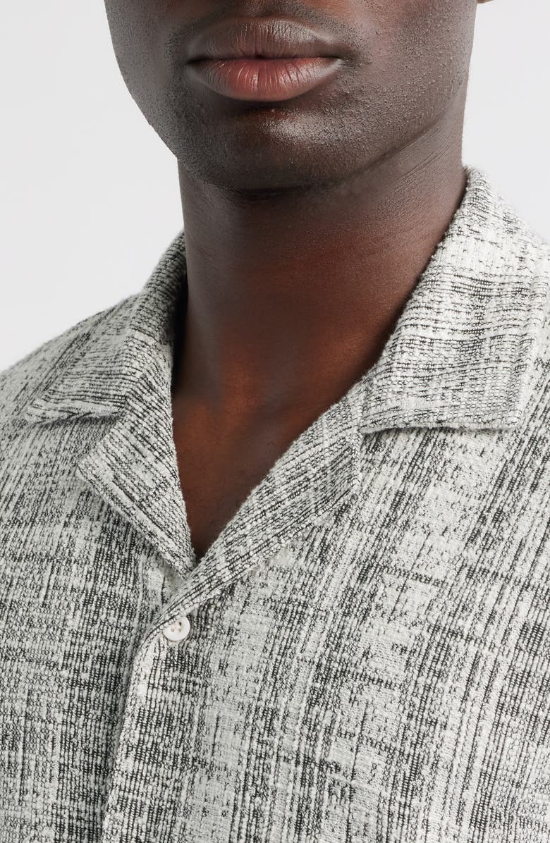 Rails Corrin Knit Camp Shirt, Alternate, color, Granite